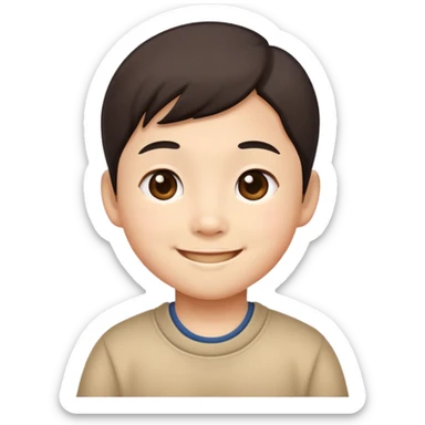 Un chino chiquito sticker