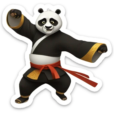 kungfu panda sticker