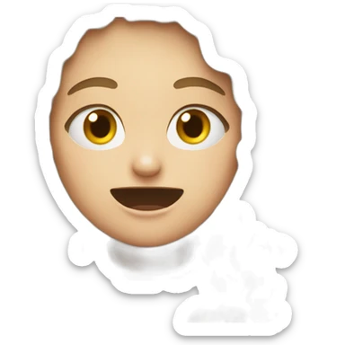 Gretta Thumberg very hungry sticker