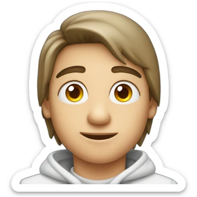 eyes on top of igloo sticker