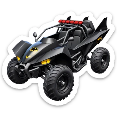 batmobile atv raptor 700 sticker