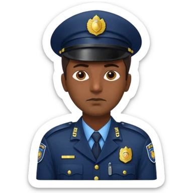 Indian police sticker