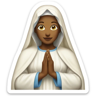 Blessed mother sticker