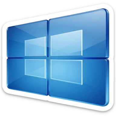 Windows 10 logo sticker