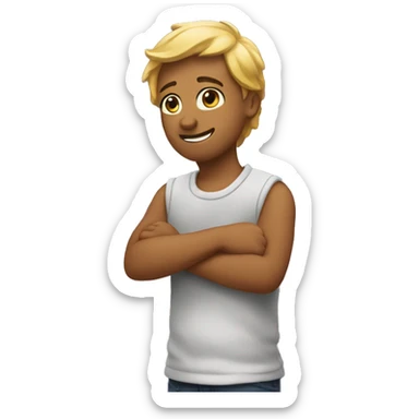 Patting my own back sticker