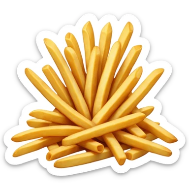patatine fritte sticker