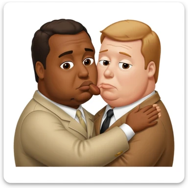 P diddy kissing peter griffin sticker