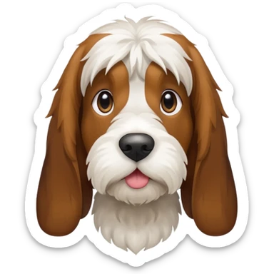 Petit basset griffon vendeen dog sticker