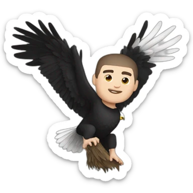 Khabib nurmagomedov with eagle sticker