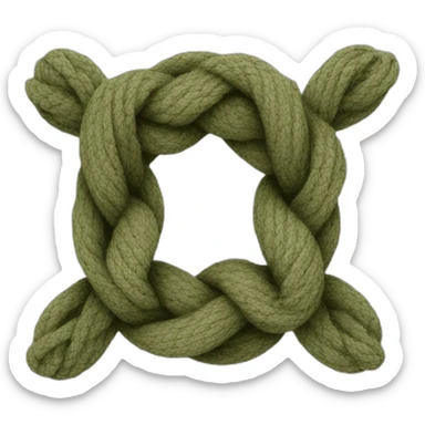 Punk rock knot sticker