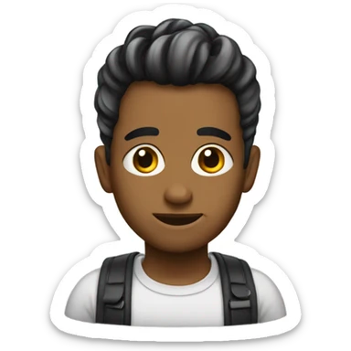 Peinado recogido sticker