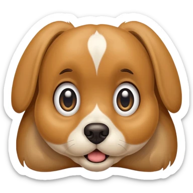 Un chien s'étonne  sticker