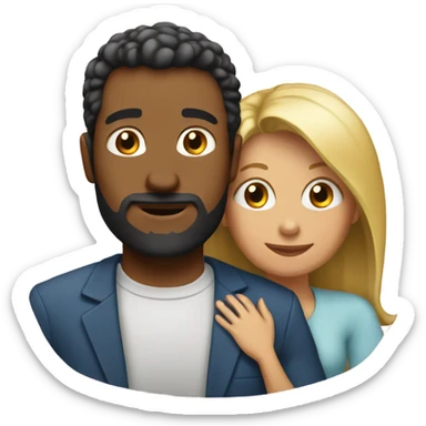 I love my wife sticker