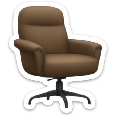 Chat dans un fauteuil sticker