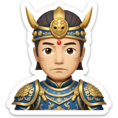 Japanese Castle Lord sticker