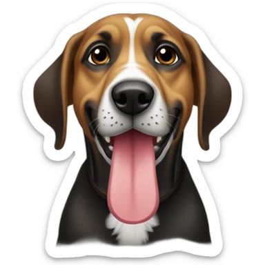 perro pastor alemán sticker