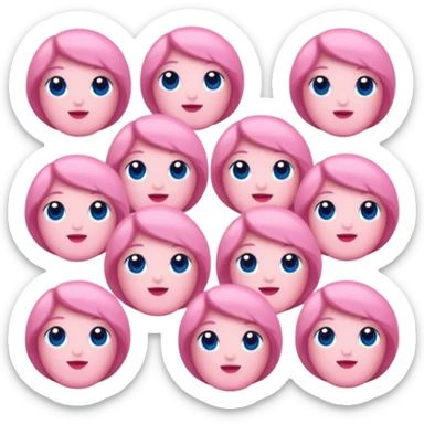 Öpüşen çift dudakları dudaklarına değer sticker