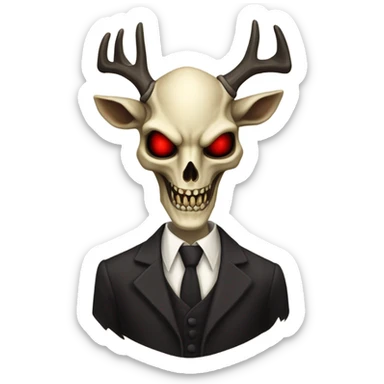 Alastor from Hazbin Hotel sticker