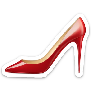 louboutin heel sticker
