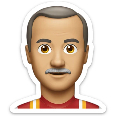 tayyip erdogan with galatasaray shirt sticker