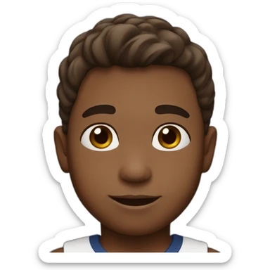 5 year old boy running brown hair brown eyes headband sticker