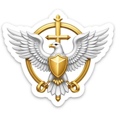 dominus' emblem holy  sticker