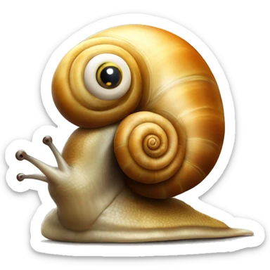 Gamble Guru Gary the snail sticker