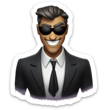 Smiling Sinister: The Face of Deception

Guy Smiley Disney Villain: The Face of Deception A charm-obsessed, manipulative villain with a perfect smile, The Face of Deception lures with charm, wearing a sharp suit reflecting dark intentions  sticker