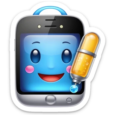 Honor phone with Magic Capsule sticker