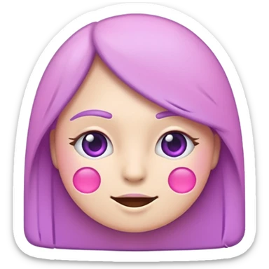 hardverska i softverska infrastruktura emoji pink and purple pastel sticker