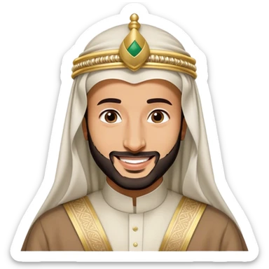 Prince Mohammed bin Salman of Saudi Arabia cartoon sticker