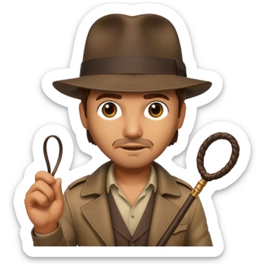 Frusta fi indiana jones  sticker