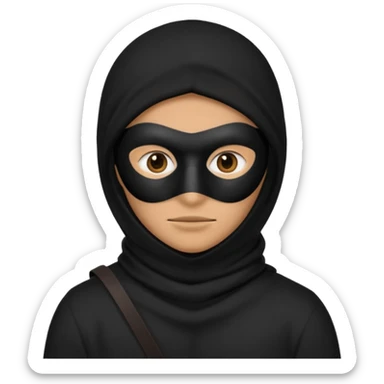 Emoji De Ladrão  sticker
