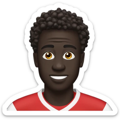 Bukayo saka tir le ballon sticker