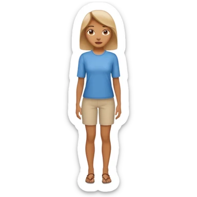 Mujer gigante 20 metros sticker