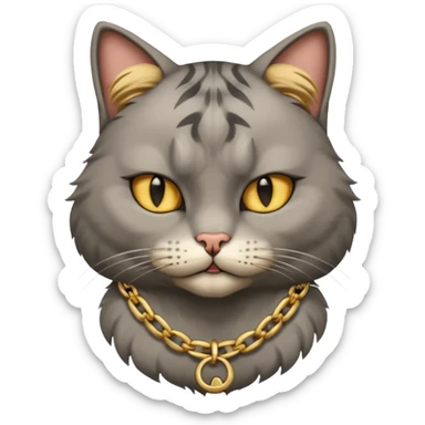 drippy  gangster cat sticker