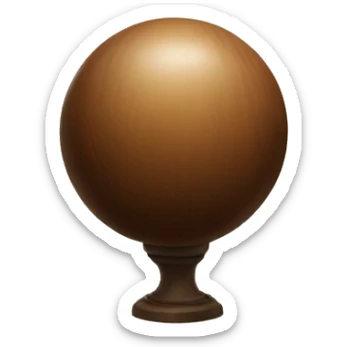 laurel oracle brown sphere  sticker