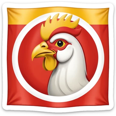 Easter island flag sticker