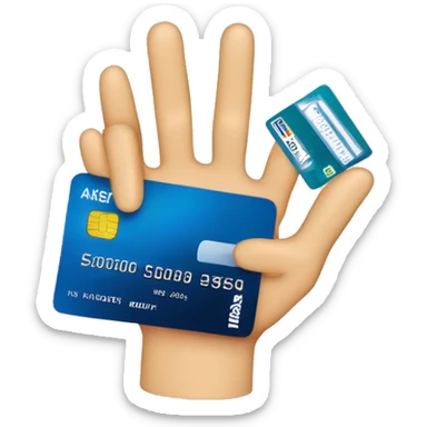 a hand of credit cards, emv chip, credit card, debit card, amex platinum, American express sticker