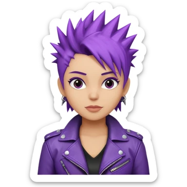 Susie from deltarune sticker