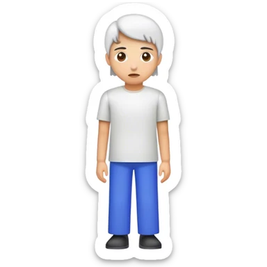 waiting to be accepted into a google meet sticker