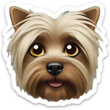 Black Yorkshire  sticker