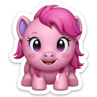 Kirby-MLP-Pony-fusion, full body sticker
