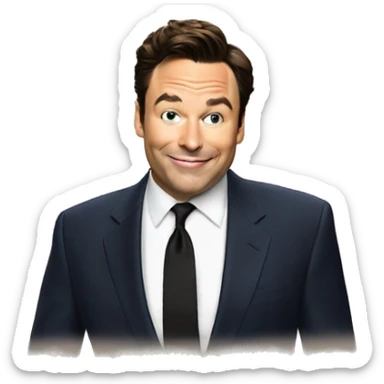 Jimmy fallon sticker