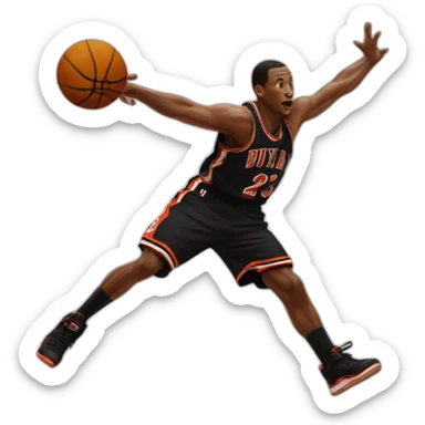 Jumpman logo sticker