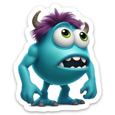 sullyvan monsters inc sticker
