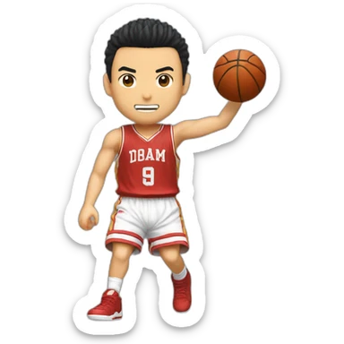 sakuragi hanamichi slam dunk sticker