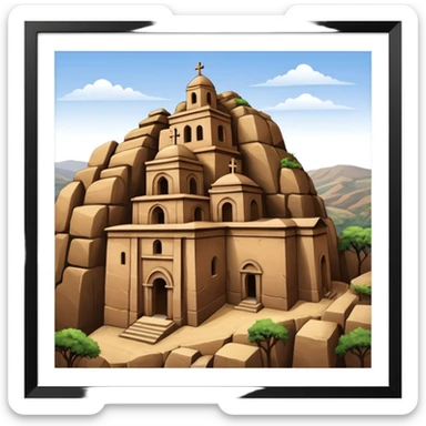 Lalibela Rock-Hewn Churches sticker