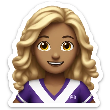 Allstar cheerleader  sticker