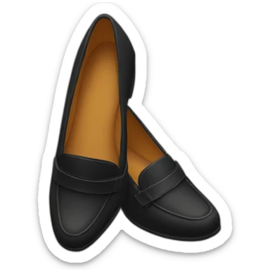Loafers heels sticker